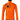 Mascot Fleecetrøje med kort lynlås 19303 Hi-Vis orange/mørk marine str 3XL - 1