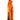 Mascot Fleecetrøje med kort lynlås 19303 Hi-Vis orange/mørk marine str M - 4