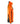 Mascot Fleecetrøje med kort lynlås 19303 Hi-Vis orange/mørk marine str M - 4