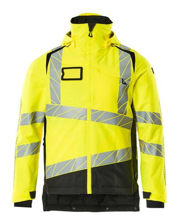 Mascot Vinterjakke 19335 Hi-Vis gul/sort str 2XL - 1