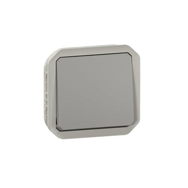 PLEXO55 korrespondanceafbryder 10A 2 modul grå - 1