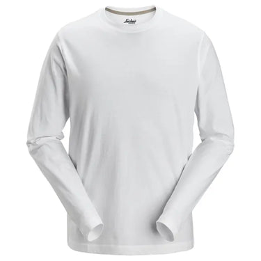 Snickers langærmet T-shirt 2496 hvid str L - 1