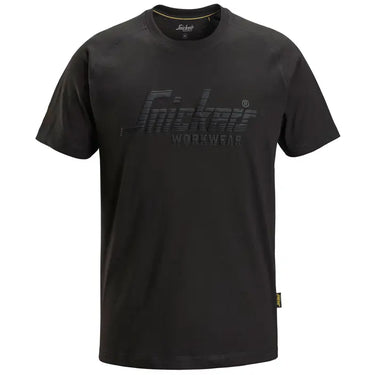 Snickers logo T-shirt 2590 sort str XS - 1