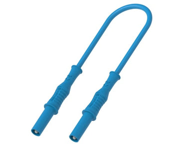 Prøveledning - 2314 Blå 200cm 2,5mm2 silikone - 1