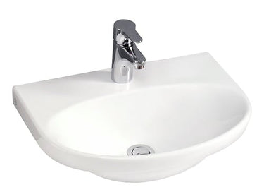 Gustavsberg 5550 Nautic håndvask 500x380mm t/bolt/bæring hvid - 1