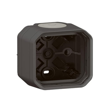 PLEXO 55 IP55 underlag 2 modul membran, antracit - 1