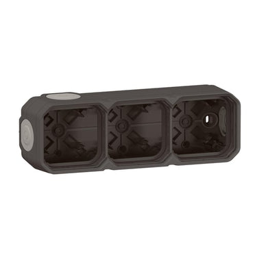 PLEXO 55 IP55 underlag 6 modul membran, antracit - 1