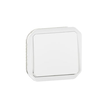 PLEXO55 trykkontakt no 10A 2 modul hvid - 1