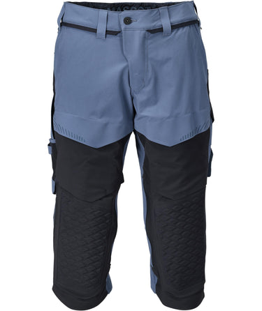 Mascot Customized Knickers med knælommer 22249 stenblå str /mørk marine str C45 - 1