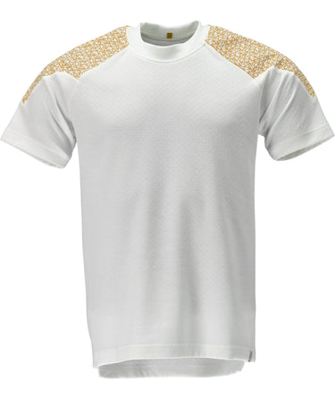 Mascot T-shirt 20082 Food&Care hvid/gul str 6XL - 1