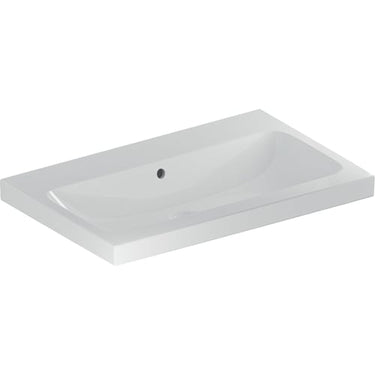 Geberit iCon Light håndvask 750 x 480 mm hvid porcelæn KeraTect - 1