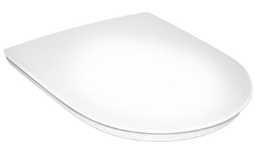 Gustavsberg toiletsæde 397x459x49mm fast besl hvid - 1