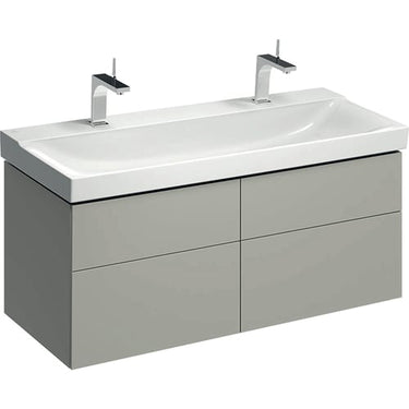Geberit XENO² vaskeskab 1174x530x462mm m/4skuffer greige spånplade lak - 1