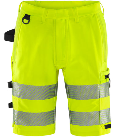 Green stretchshorts kl.2 2648 Hi-Vis gul str C62 - 1
