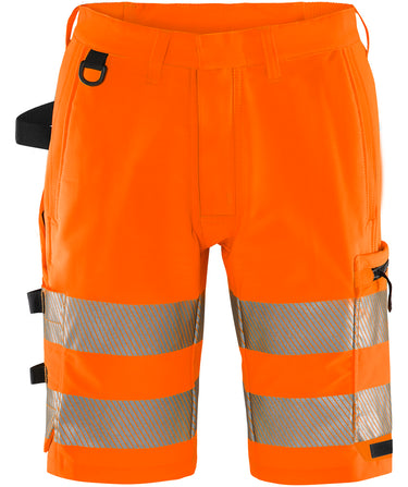 Green stretchshorts kl.2 2648 Hi-Vis orange str C50 - 1