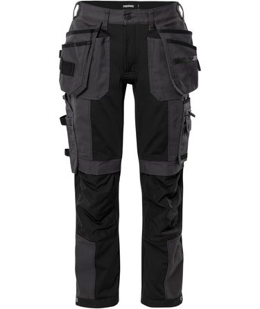 Craftsman bukser 2530 GCYD grå/sort str C54 - 1