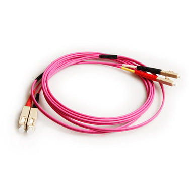Patchkabel LC-SC 50Mµ OM4 2M lilla - 1