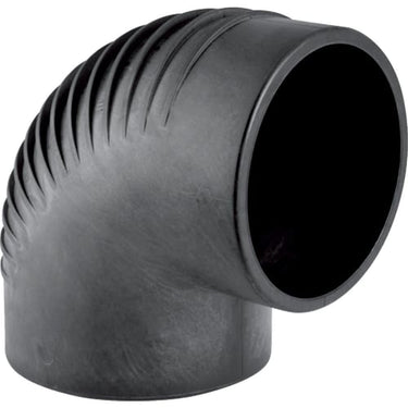 Geberit silent bøjning 88,5° PEH 63mm t/svejs gråsort - 1