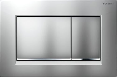 Geberit Sigma30 betjeningsplade mat krom - 1