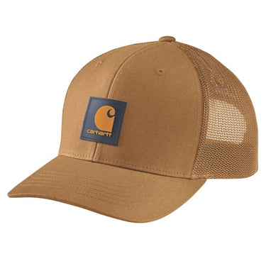 Carhartt TWILL mesh-back logopatch kasket brun - 1