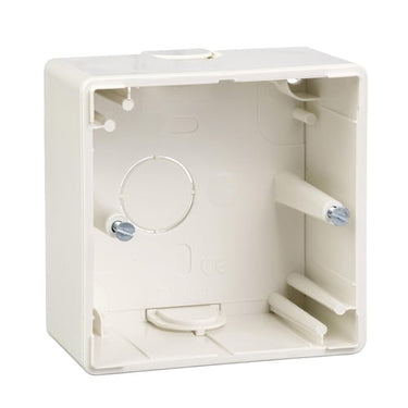 Surface-mounted housing 1-gang polar white M-Smart/Artec - 1