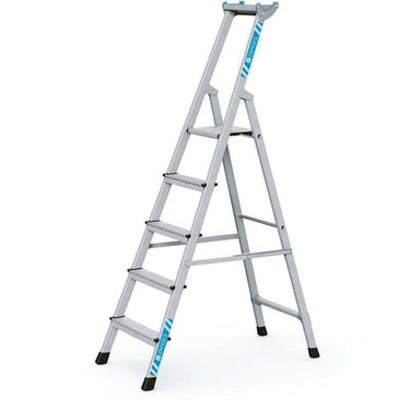 Trappestige i aluminium 5 trin 1,25 m - 1
