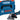 Blå Bosch Vinkelsliber GWS 18V-8 L-BOXX - 1