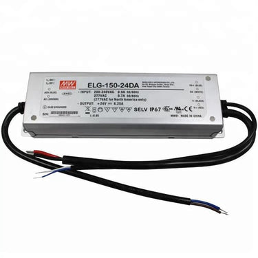 24V LED Driver 150W IP67 ELG-150-24DA Mean Well DALI - 1
