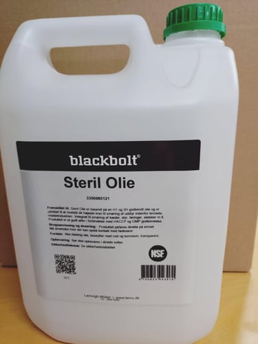 blackbolt NSF Steril Olie 5 LTR - 1