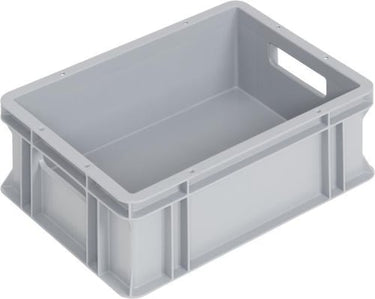 Wez Eurokasse 400x300x145mm SGL 2H 12,2L grå - 1