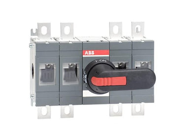 Lastafbryder 315A 4 polet med drejegreb OT315E22P - 1