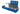 Denios Opsamlingskar Classic-line af PE til 4 tønder med PE-gitterrist 2520x900x350 mm. - 2