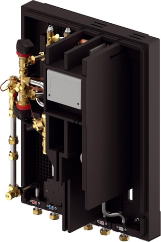 Uponor Combi Port E fjernvarmeunit D-UFH 25 - 1