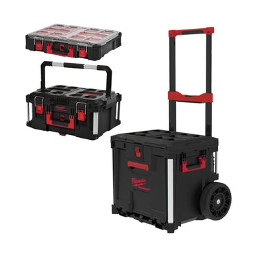 Milwaukee PACKOUT Trolley skuffe 3 dele - 1
