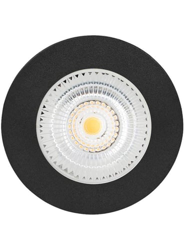 HiluX D1 Gen3 - Full Spectrum LED Indbygningsspot - 2.8W - Ra97 2700K - Sort - 1