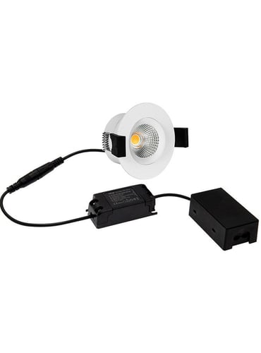 HiluX D3 Tilt360 - Full Spectrum LED Indbygningsspot - Ra97 - 2700K - Hvid - 1