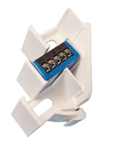 Shelly - DIN skinne holder til 3 x Mini modul - 1