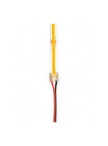 SmartClip til 10mm COB LED Bånd m. 15cm ledning - 5-pak - 1