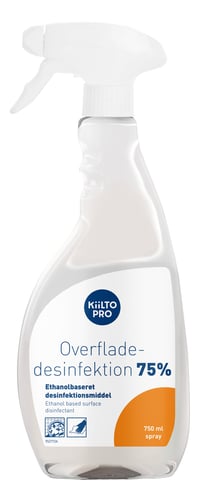 Kiilto Pro Overfladedesinfektion Spray 75% 750 ml - 1
