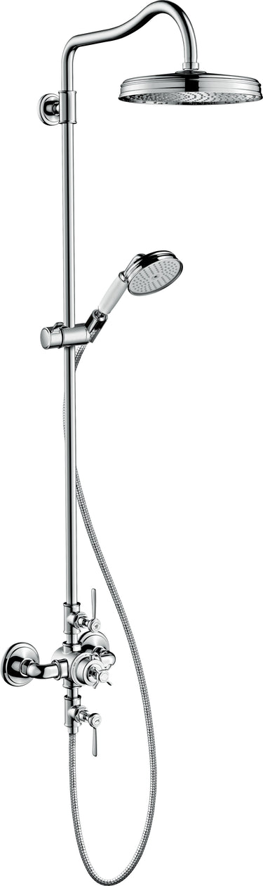 AXOR Montreux showerpipe med term/vingegreb krom - 1