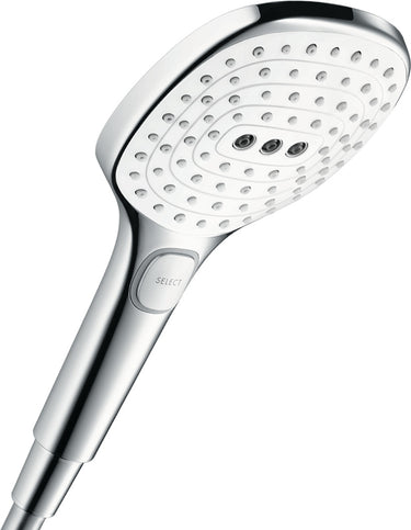 hansgrohe Raindance Select E 120 3jet håndbruser hvid/krom - 1