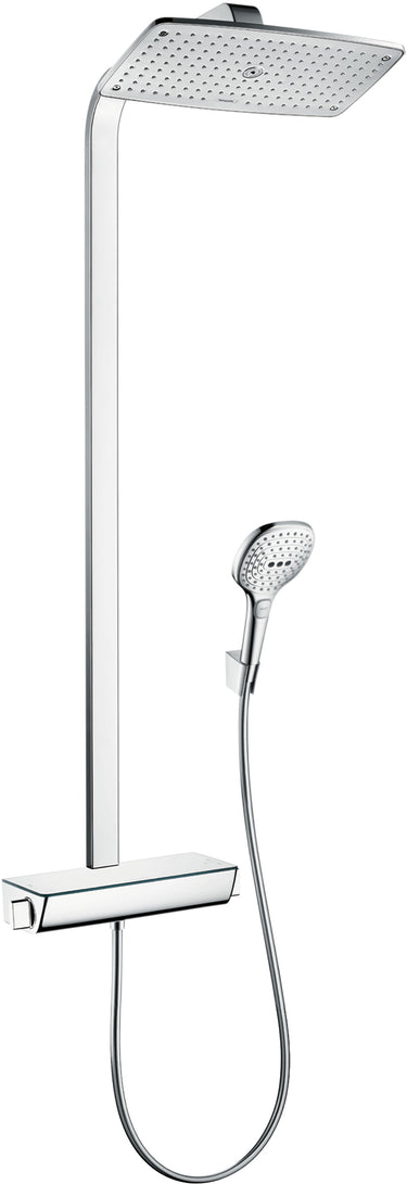 hansgrohe Raindance Select E 360 1jet showerpipe med term krom - 1