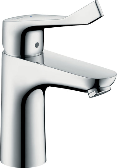 hansgrohe Focus Care 100 håndvaskarmatur med løft-op ventil - 1