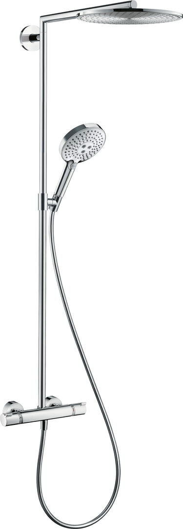hansgrohe Raindance Select S 300 1jet showerpipe med term krom - 1