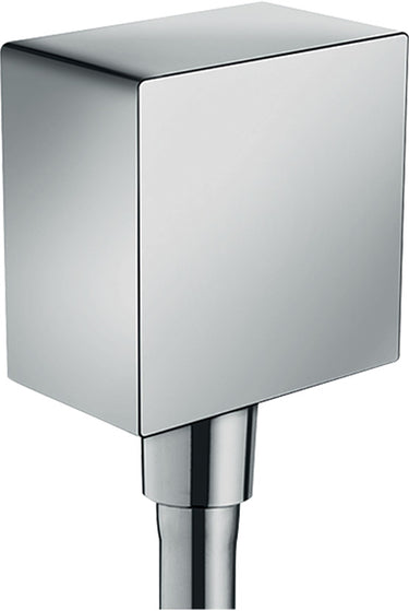 hansgrohe FixFit slangeudtag Square med kontraventil krom - 1