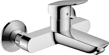 hansgrohe Logis etgrebs håndvaskarmatur t/væg krom - 1