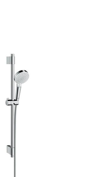 hansgrohe Crometta Vario Unica brusesæt 72 cm hvid/krom - 1