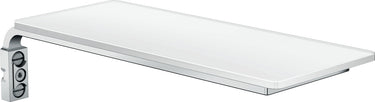 hansgrohe Casetta E sæbehylde glas hvid/krom - 1