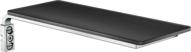 hansgrohe Casetta E sæbehylde glas sort/krom - 1