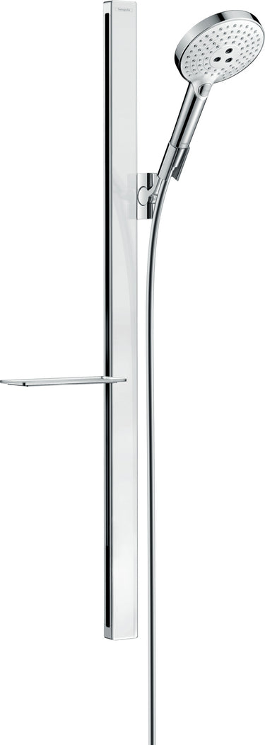 hansgrohe Raindance Select S 120 3jet/Unica E Brusesæt 90 cm hvid/krom - 1